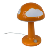 Lampe champignon orange Ikea 1990 Skojig