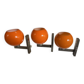 LITA 1970 orange wall lights