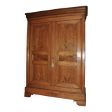 Antique solid oak wardrobe