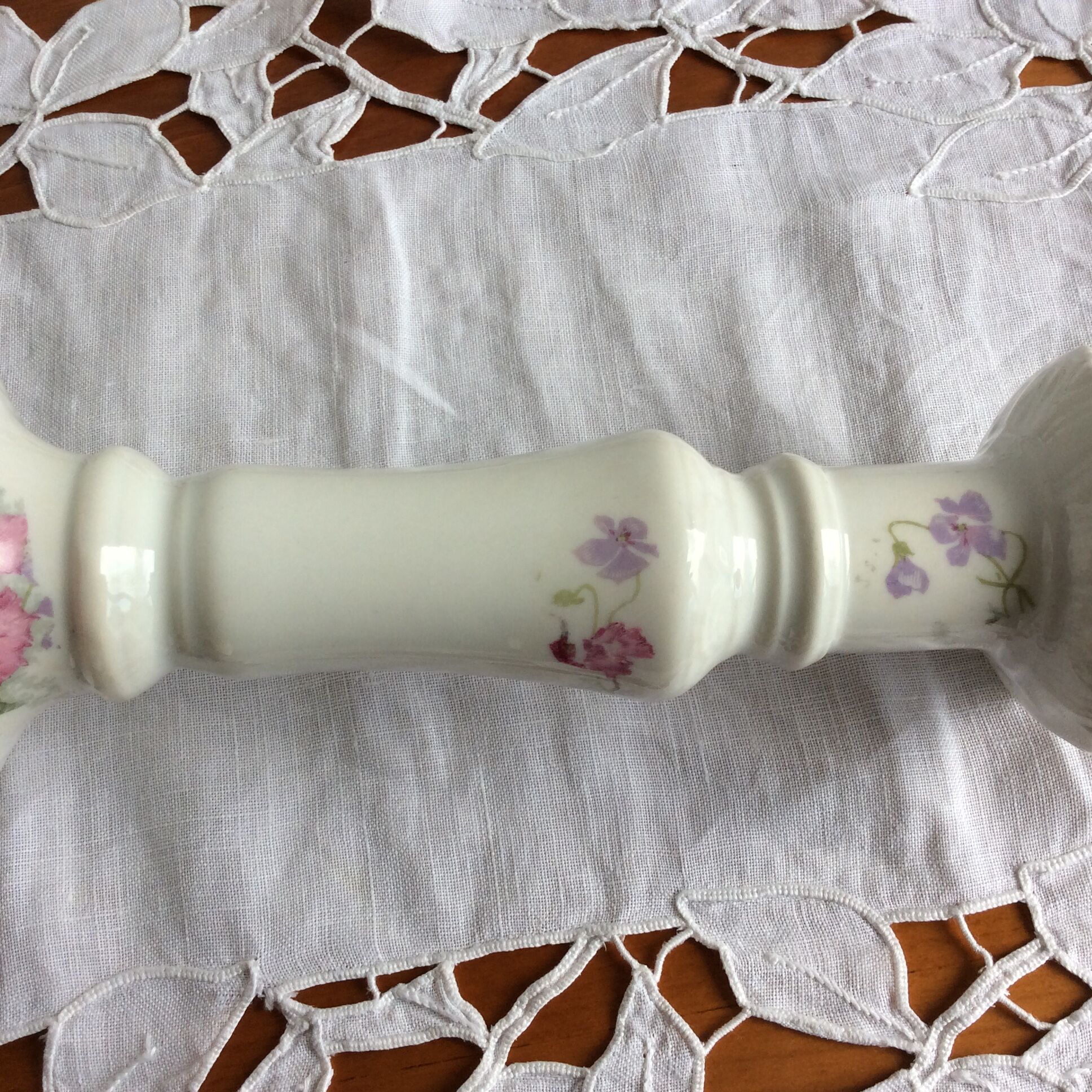 Old porcelain candle holder Limoges
