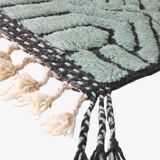 Water Green Textured Rug - 292 x 202 cm
