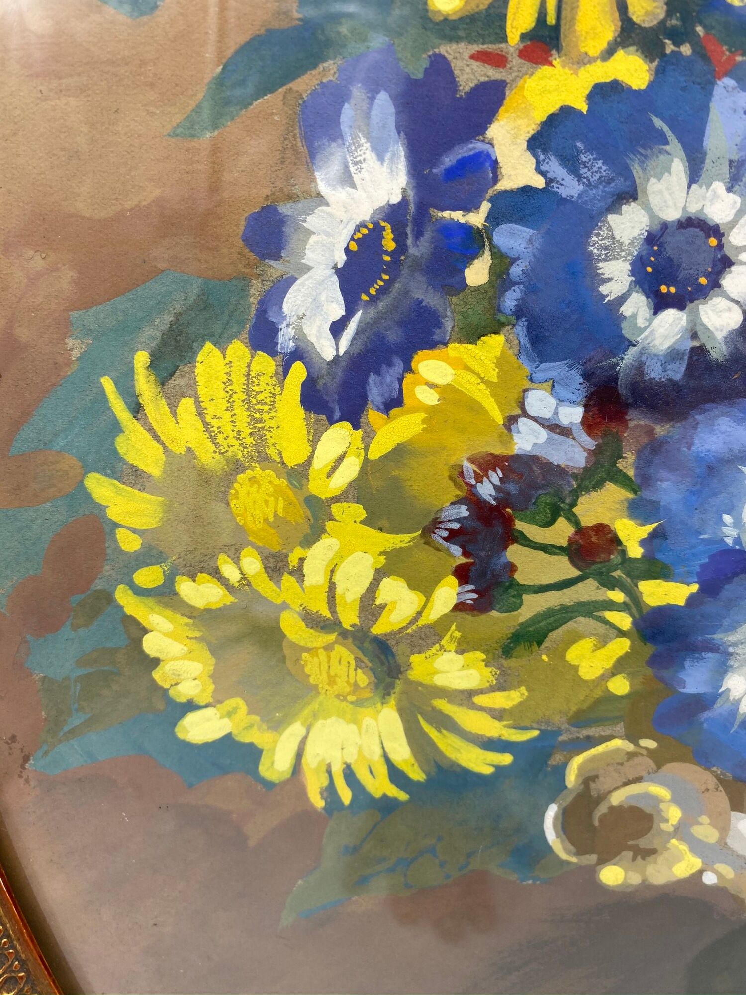 Still life with flowers by Georges Ritleng (1875-1972)