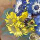 Still life with flowers by Georges Ritleng (1875-1972)