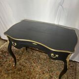 Louis XV style period flat desk, completely renovated