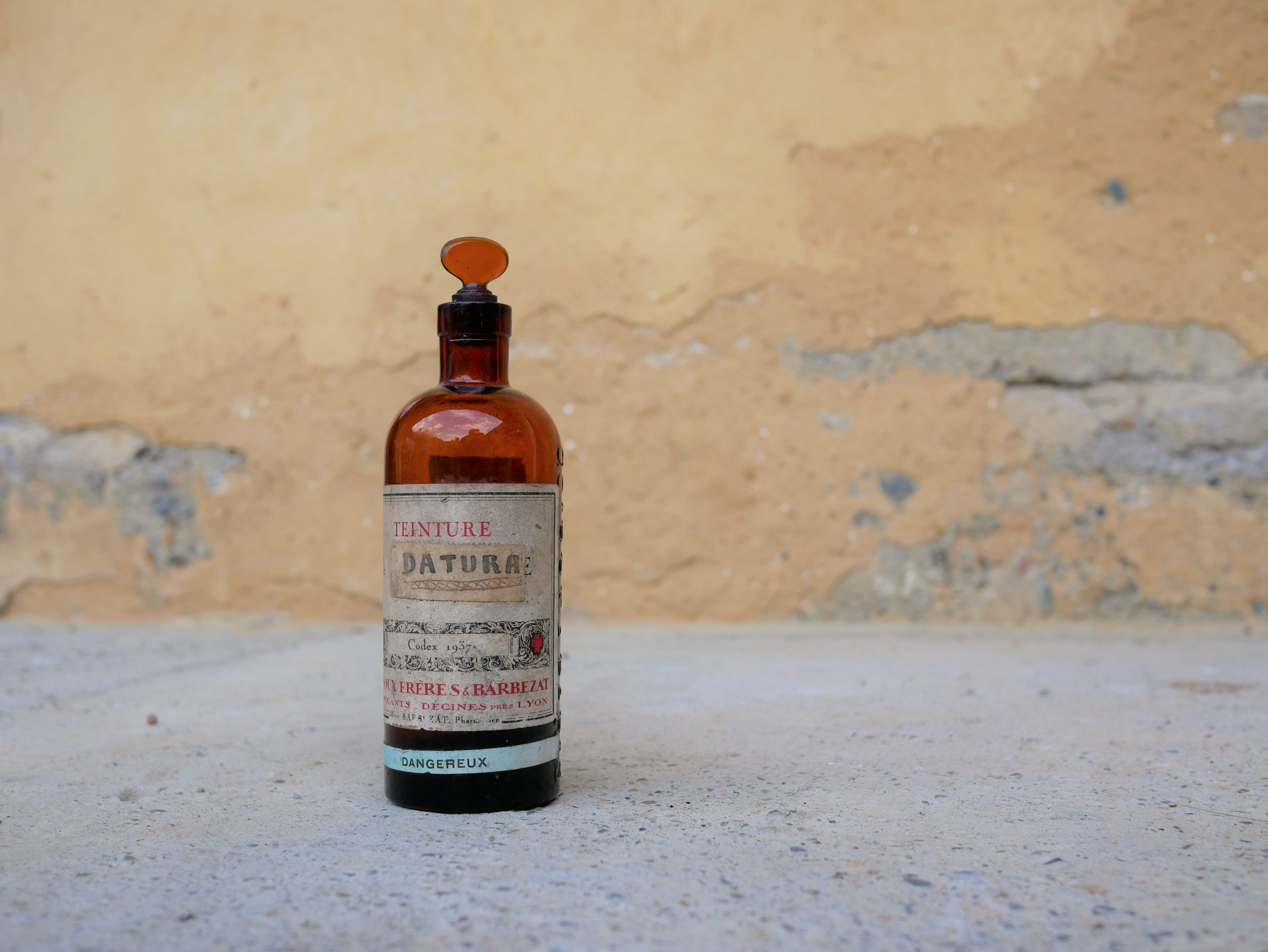 Vintage apothecary bottle