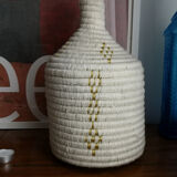 White woven basket