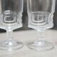 Série de 6 verres à pied vintage