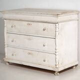 Antique white commode (c.1900) #18