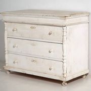 Commode ancienne blanche (c.1900) #18