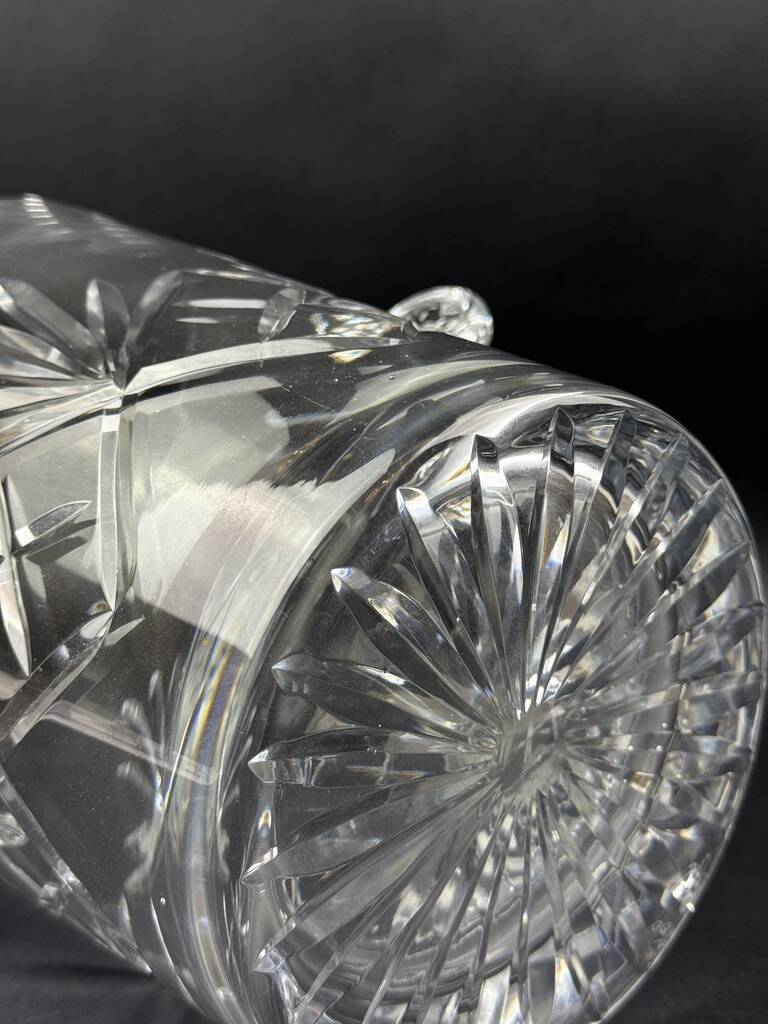 Cut crystal champagne bucket