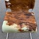 Pascal Mourgue's Biscia chair in cow skin, 70s