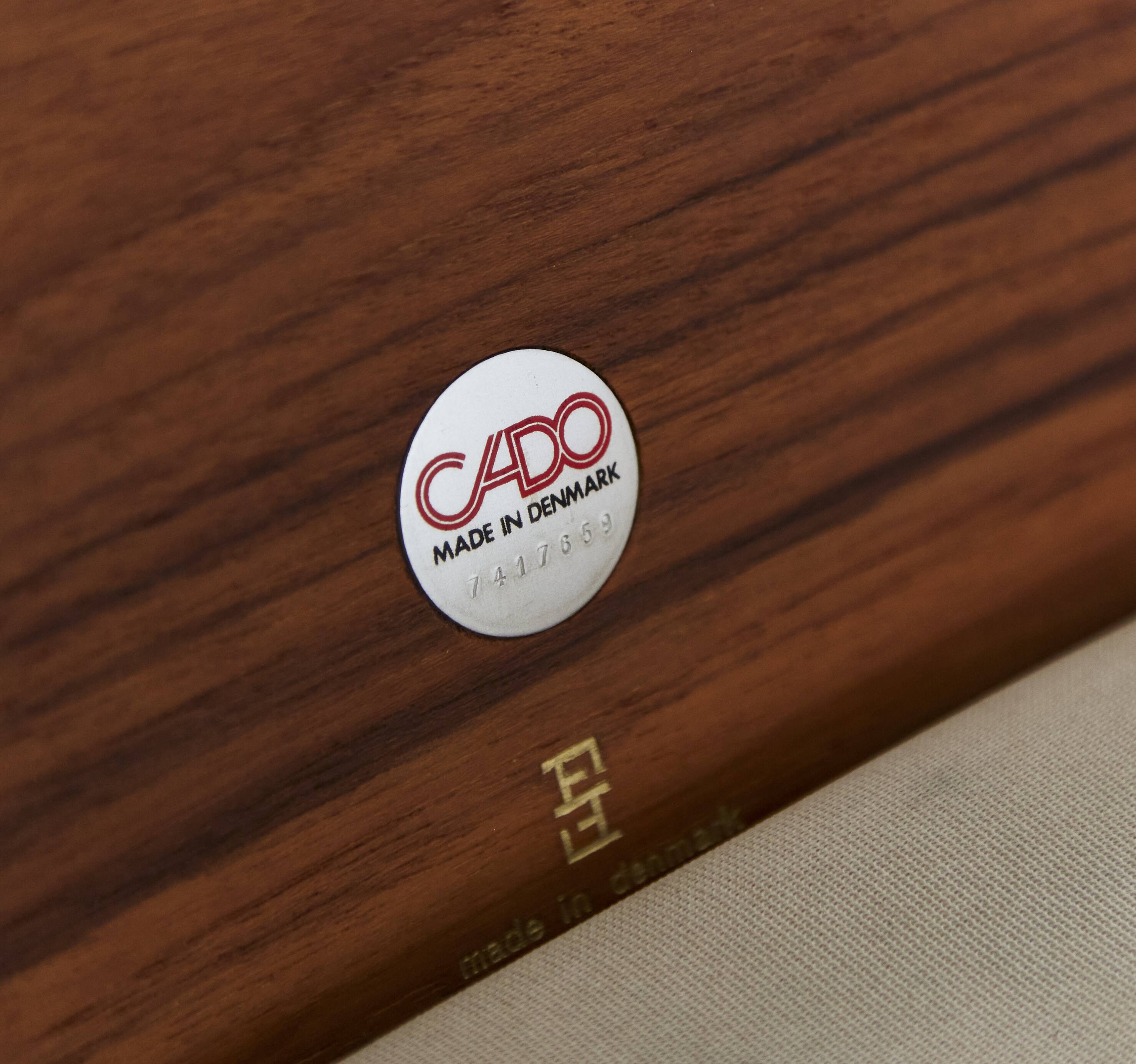 Mid-Century Senator Rocking Chair by Ole Wanscher for CADO