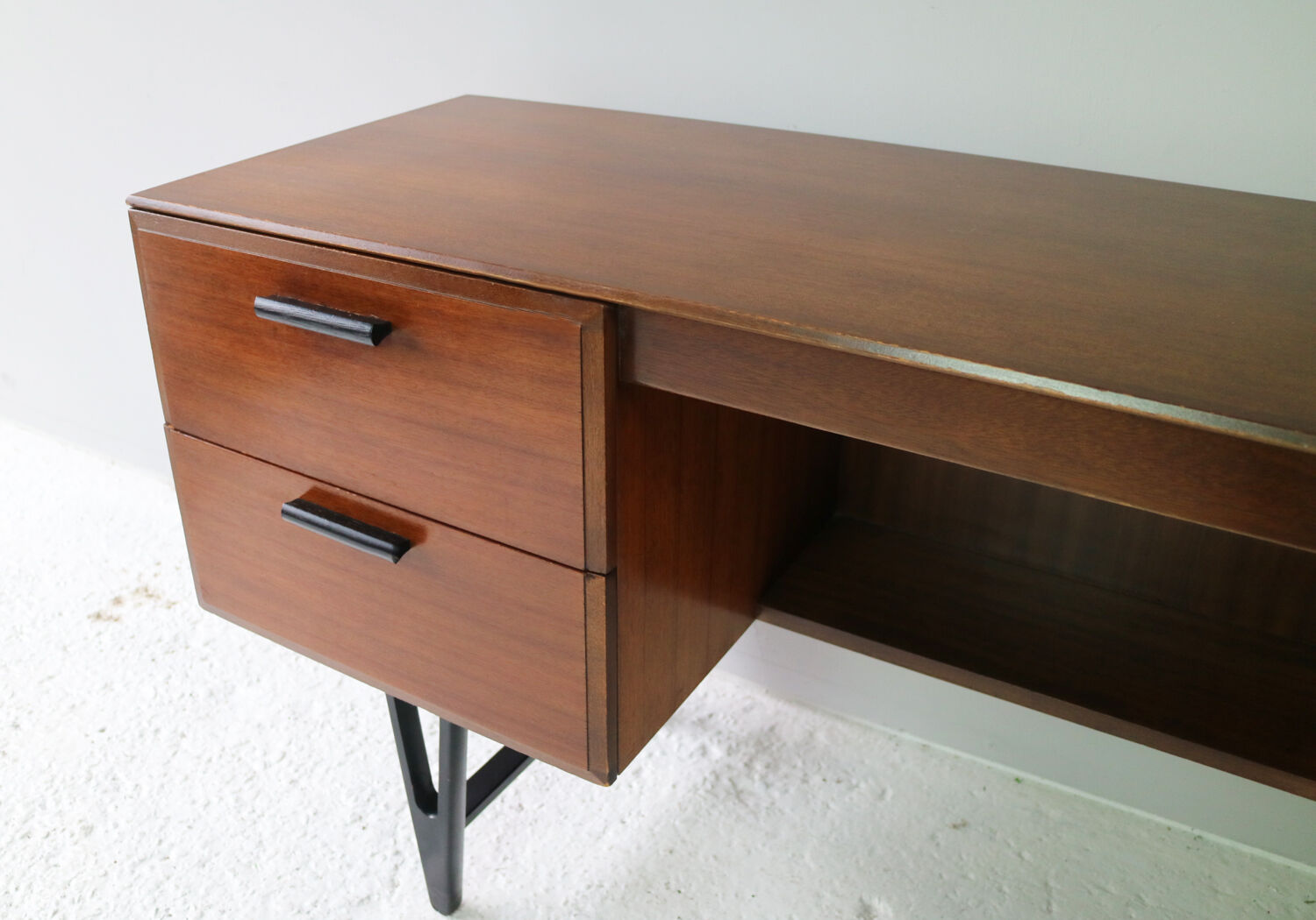 Bureau vintage en teck 1960 's
