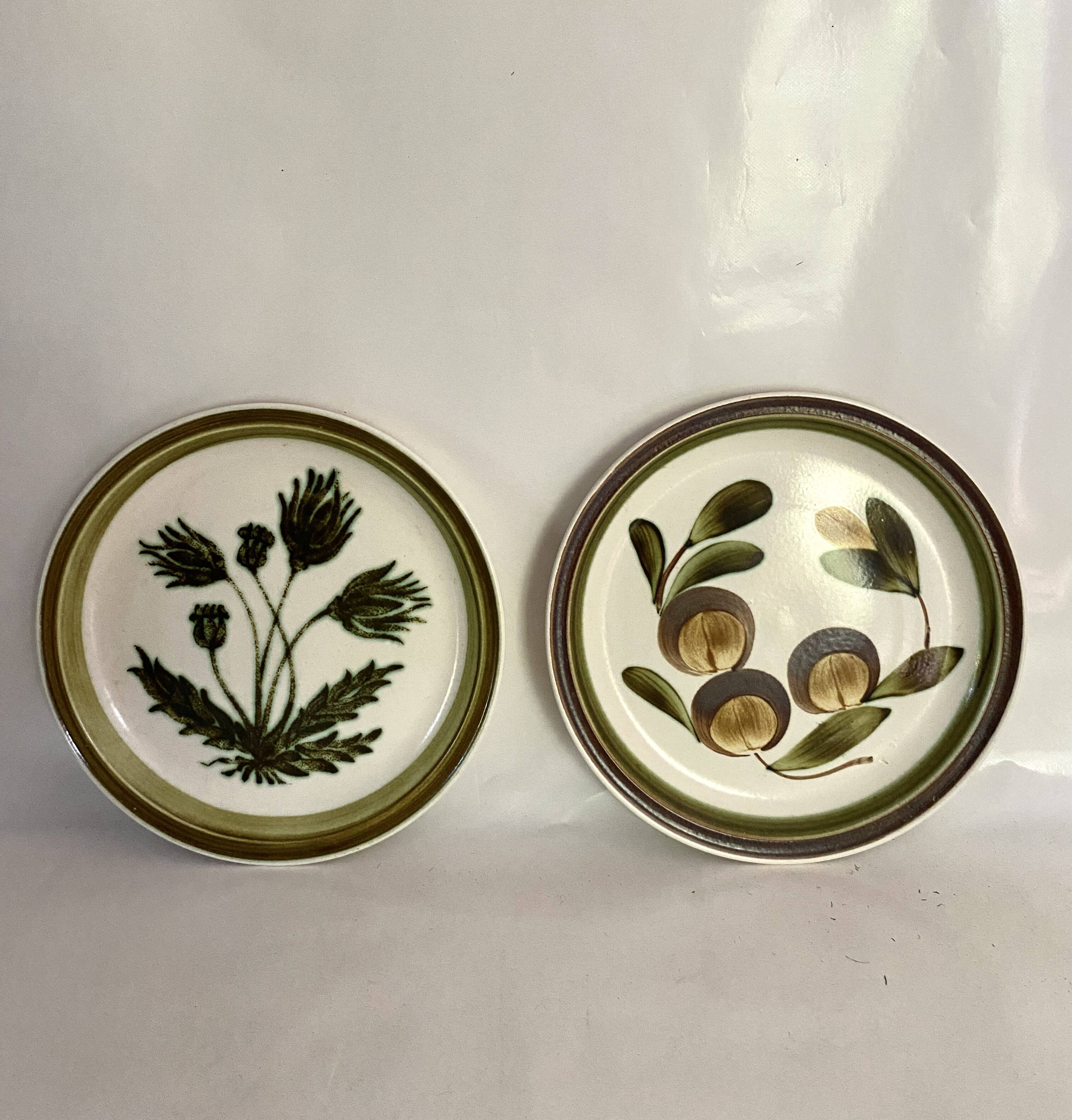 Plat céramique Gien « herbier » 29 cm