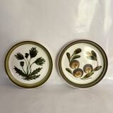 Plat céramique Gien « herbier » 29 cm