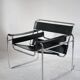 Bauhaus armchair Wassily B3 knoll 1980 by Marcel Breuer