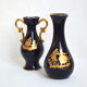Duo of porcelain vases Limoges Castel