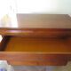 Beautiful Louis Philippe chest of drawers with 4 drawers - 3 locks - in cherry wood - 1980s