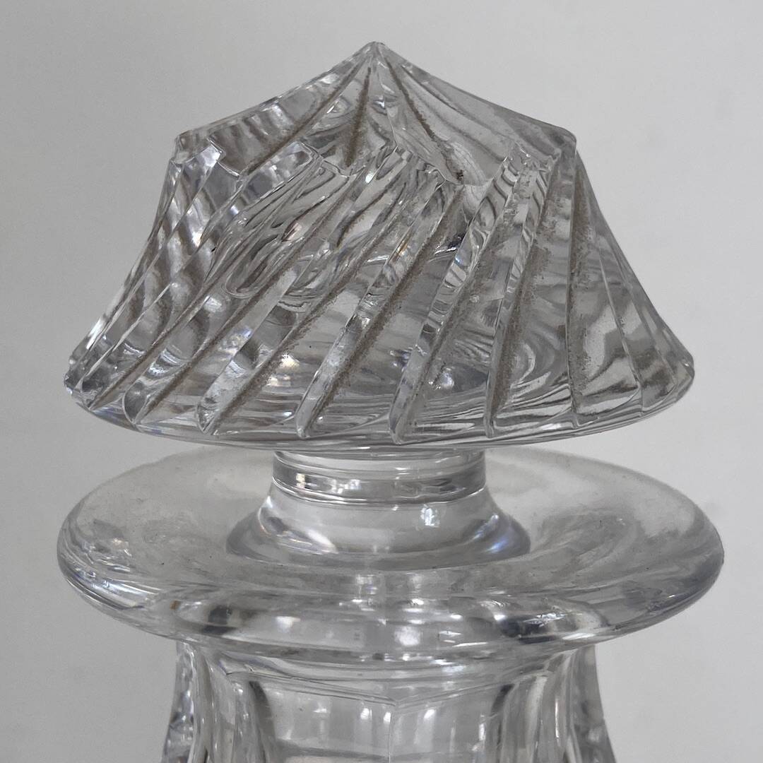 Vintage crystal carafe