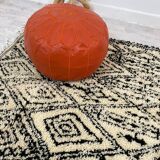 Handmade Moroccan Berber carpet 244 x 146 CM