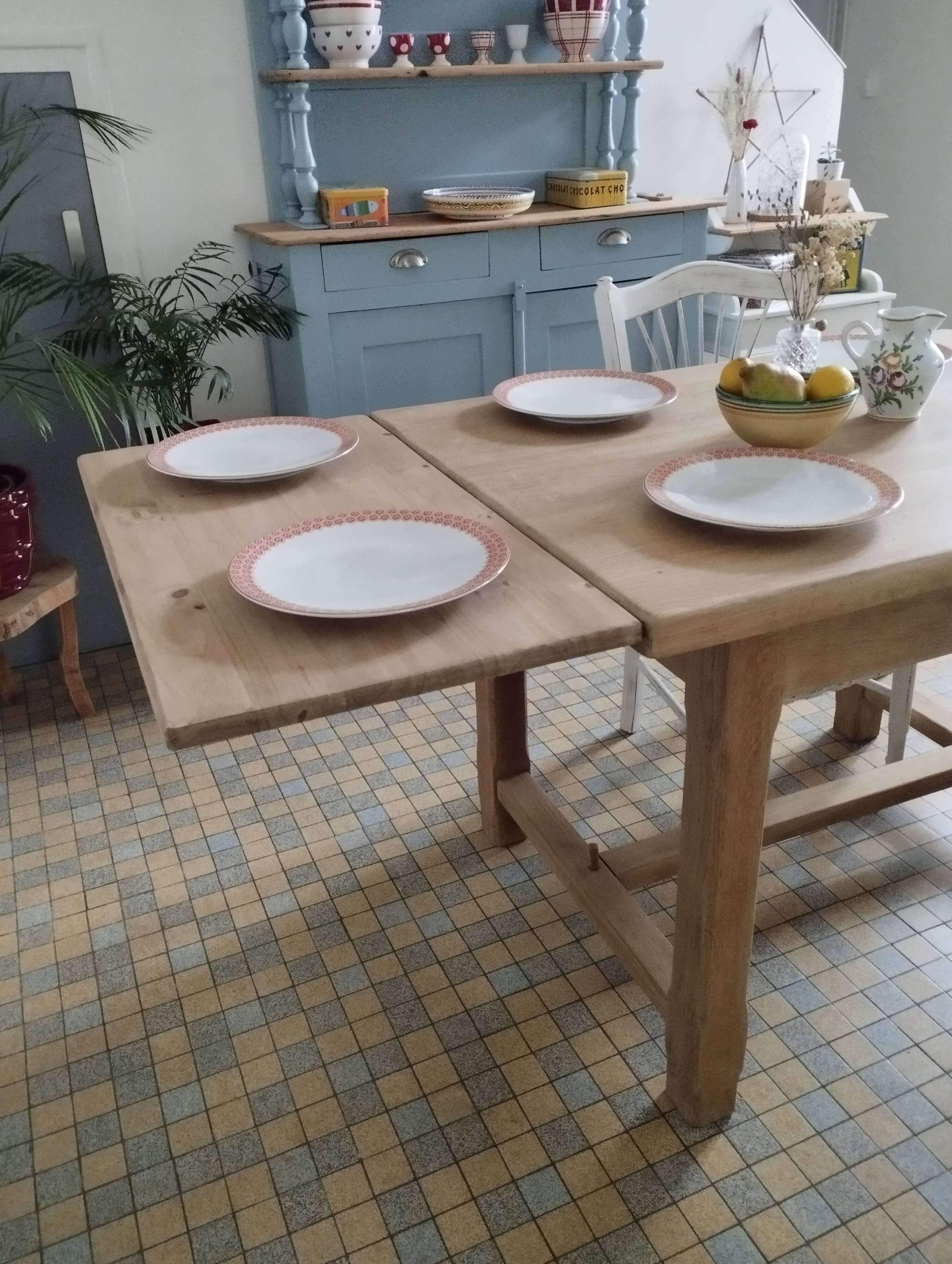Vintage farmhouse table