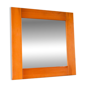 Grand miroir en pin, - 1980