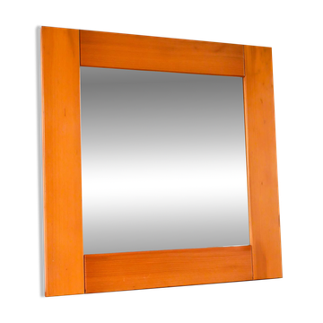 Grand miroir en pin, 1980