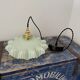 Vintage pendant lamp in electrified pastel opaline to nine