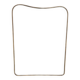 Large Italian mirror from the 50s, 71x57 cm.