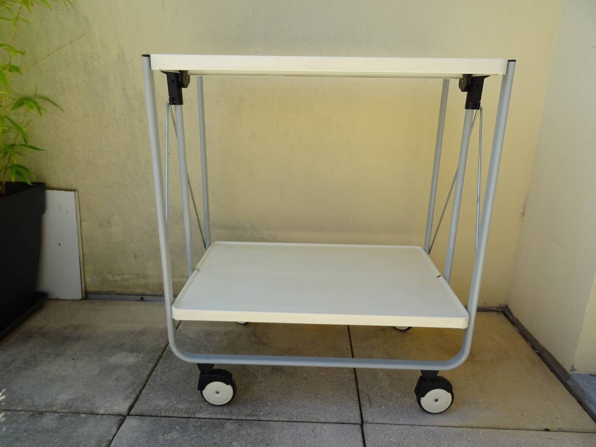 Folding rolling table Louis Lucien Lepoix frz germany trolley bar