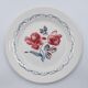 6 dessert plates Digoin Sarreguemines décor Cannes diameter 20.3 cm