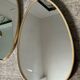 Pair of vintage free-form mirrors from the 60s and 70s