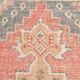 4x8 Red Geometric Turkish Rug 127x247Cm SK 22752