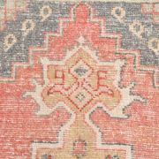 4x8 Red Geometric Turkish Rug 127x247Cm SK 22752