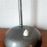 Gray industrial desk lamp 1970