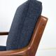 Fauteuils Senator en Teck et Laine par Ole Wanscher pour France & Søn, 1960s