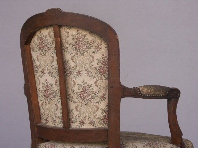 Set of 4 chairs Louis XVI style