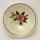 Plat « Sarreguemines - Congo » Fleurs art déco