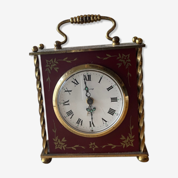 Old vintage alarm clock blessing west germany Year 60