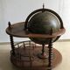 Coffee table bar world map