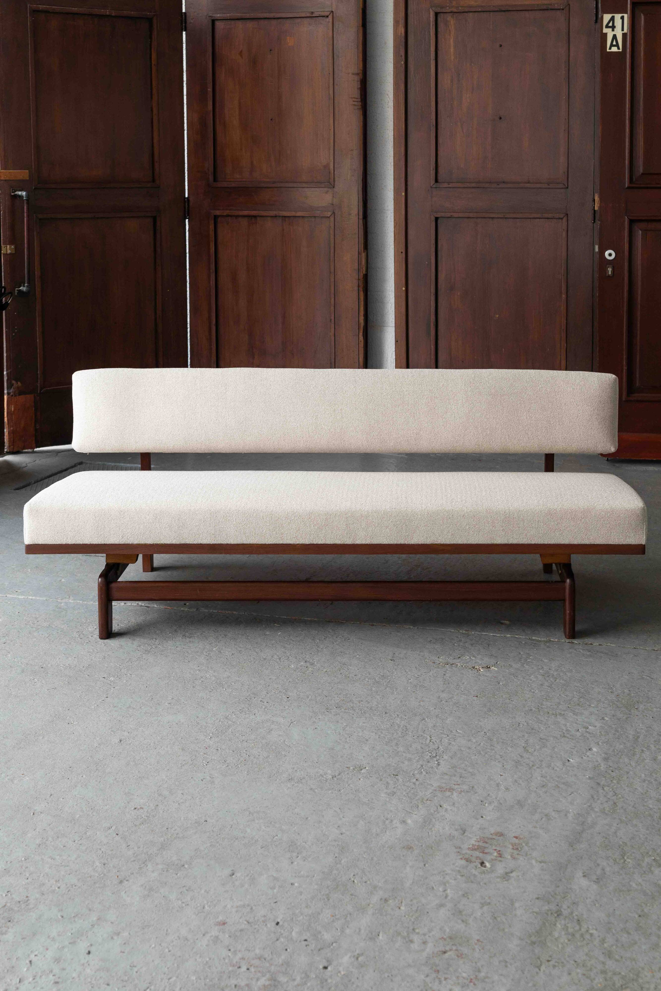 Daybed/ 3-seater sofa by Hans Bellmann for Wilkhahn, Germany, 1960's