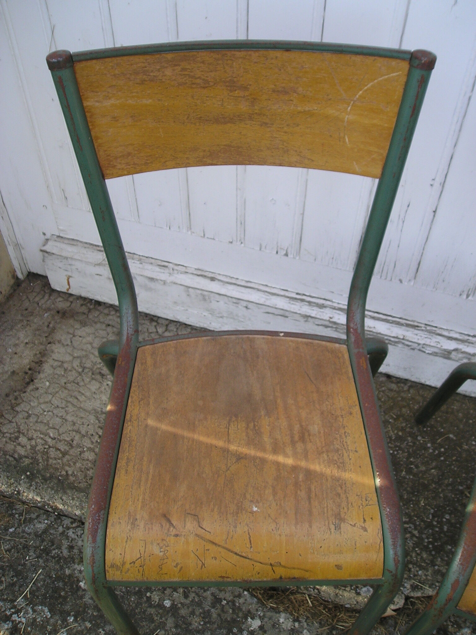 Set of 6 Mullca school chairs