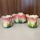 3-piece earthenware garniture - Delphin Massier Vallauris - Tu decoration