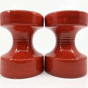2 Steuler ceramic candle holders • Design Cari Zalloni • Circa 60-70