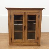 Pine window, hanging shelf