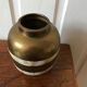 Vase laiton et nacre