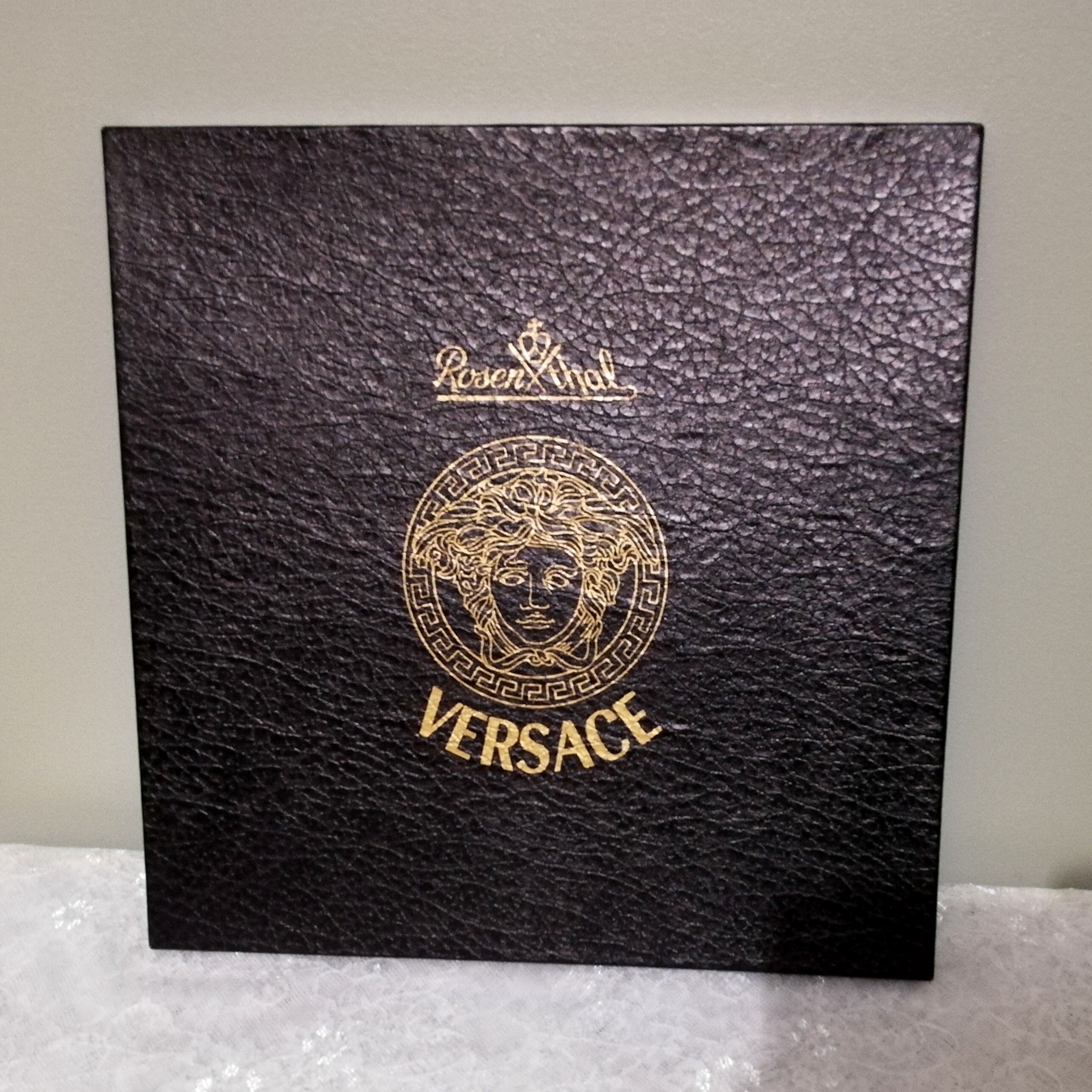 Rosenthal plate decorated by Versace