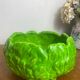 Cabbage salad bowl in slip