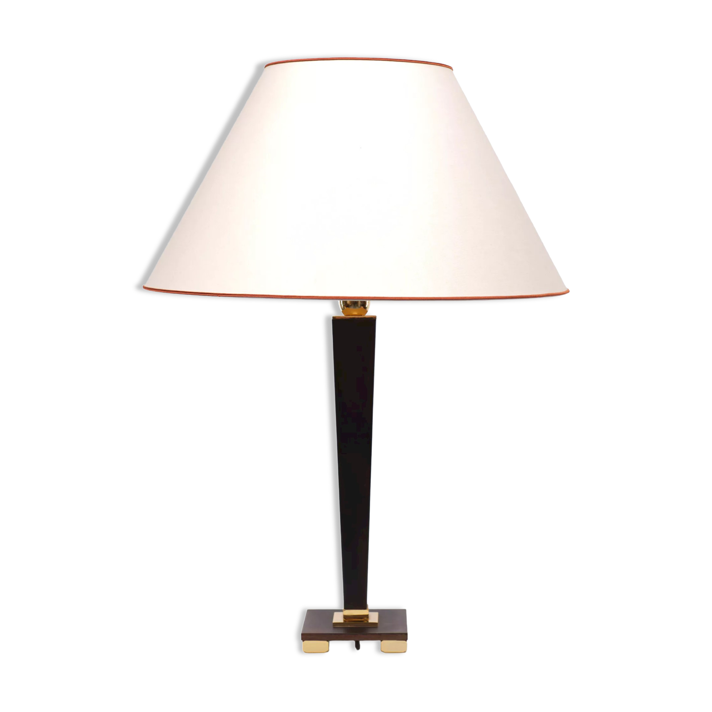 Bielefelder Werkstatte Bronze Table Lamp, 1980s, Italy