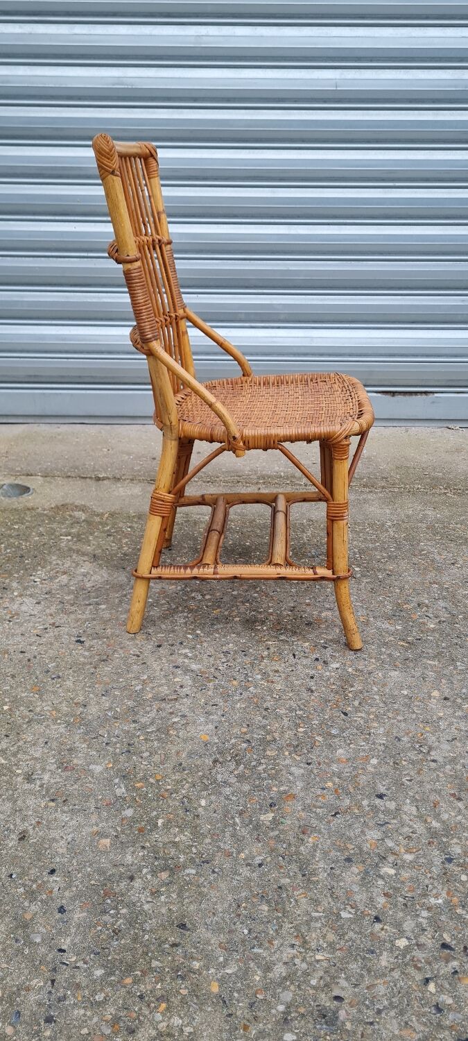 Rattan chair 1960